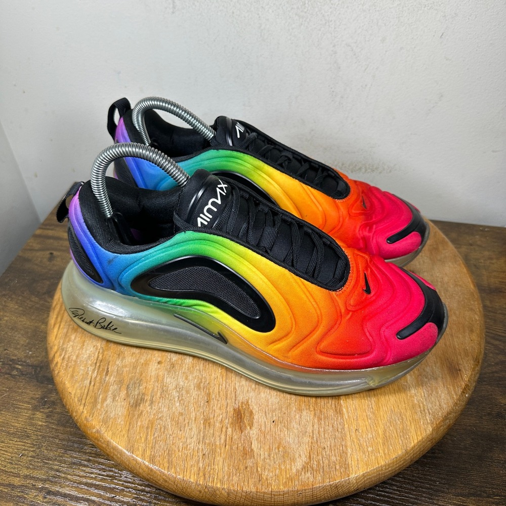 Nike Air Max 720 Be True Rainbow Multi Color CJ5472-900 Mens Size 8.5